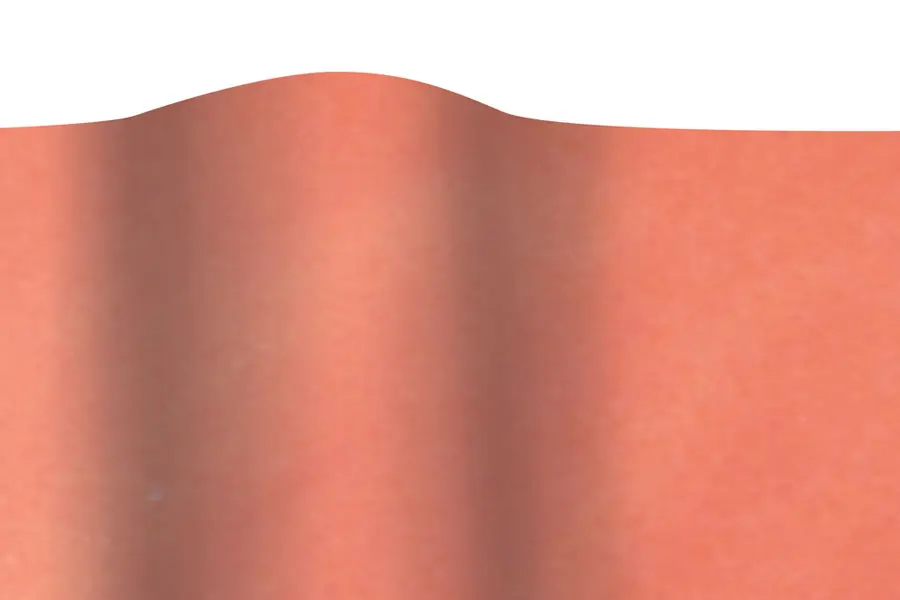 20W x 30L, Satin Wrap Colored Tissue Paper, Coral