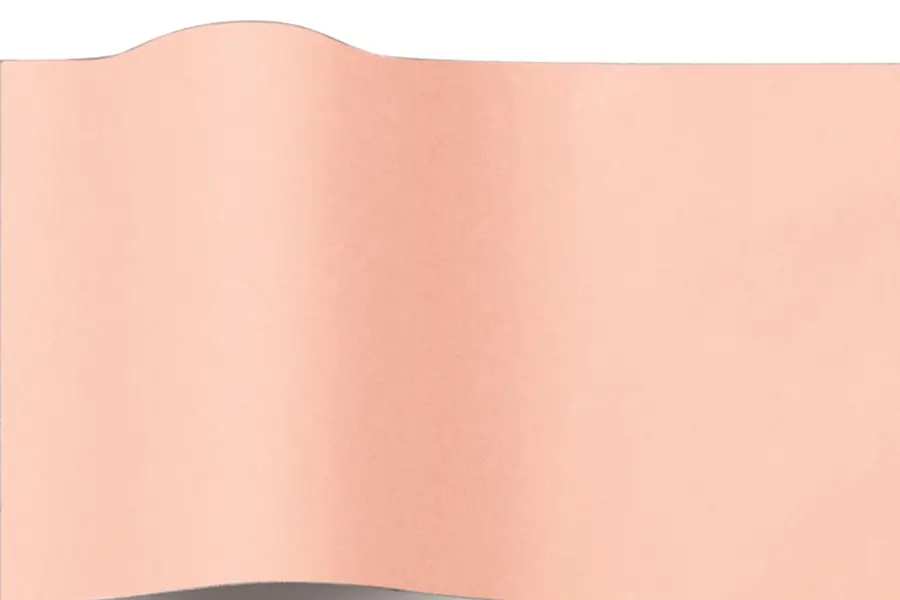 20W x 30L, Satin Wrap Colored Tissue Paper, Blush