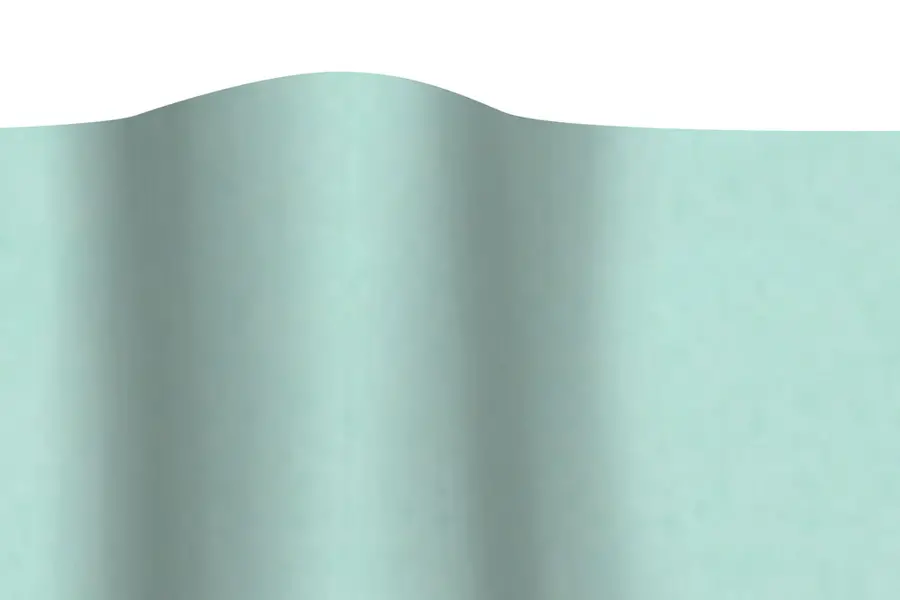 20W x 30L, Satin Wrap Colored Tissue Paper, Cool Mint