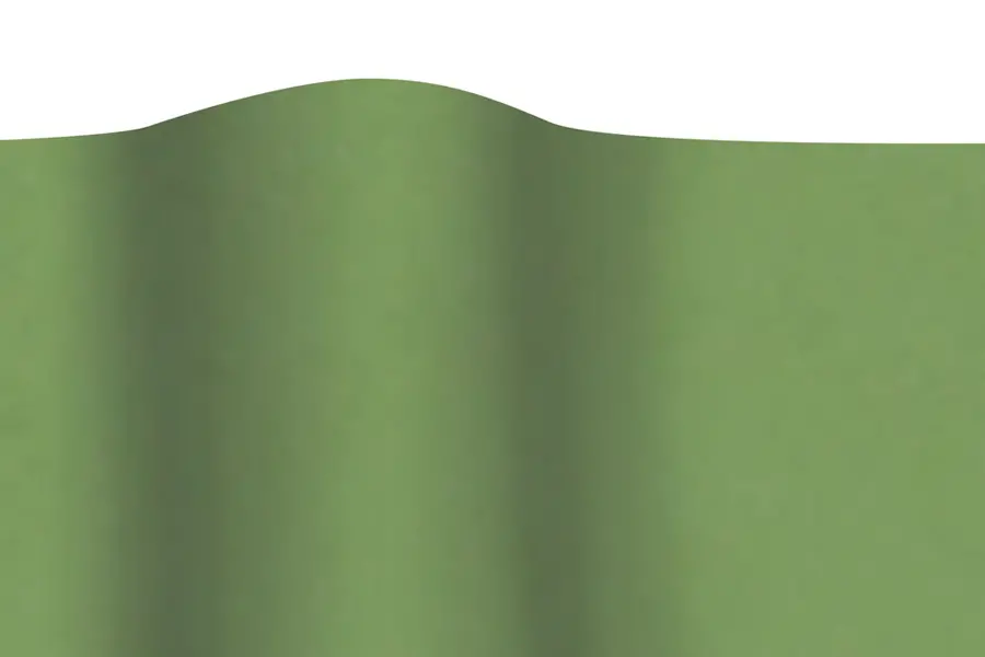 20W x 30L, Satin Wrap Colored Tissue Paper, Green Tea