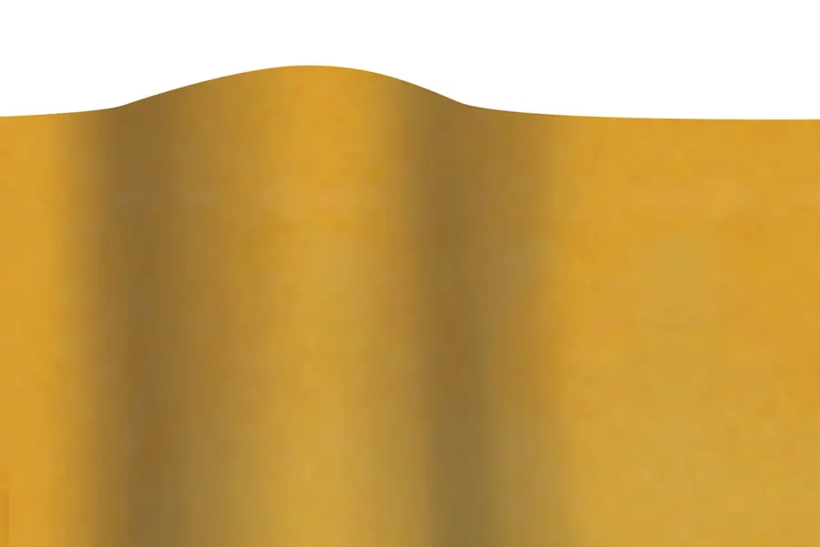 20W x 30L, Satin Wrap Colored Tissue Paper, Goldenrod