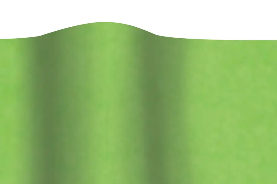 20W x 30L, Satin Wrap Colored Tissue Paper, Citrus Green