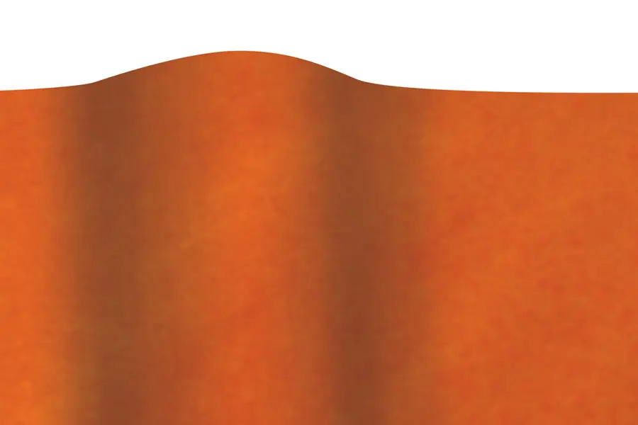 20W x 30L, Satin Wrap Colored Tissue Paper, Burnt Orange