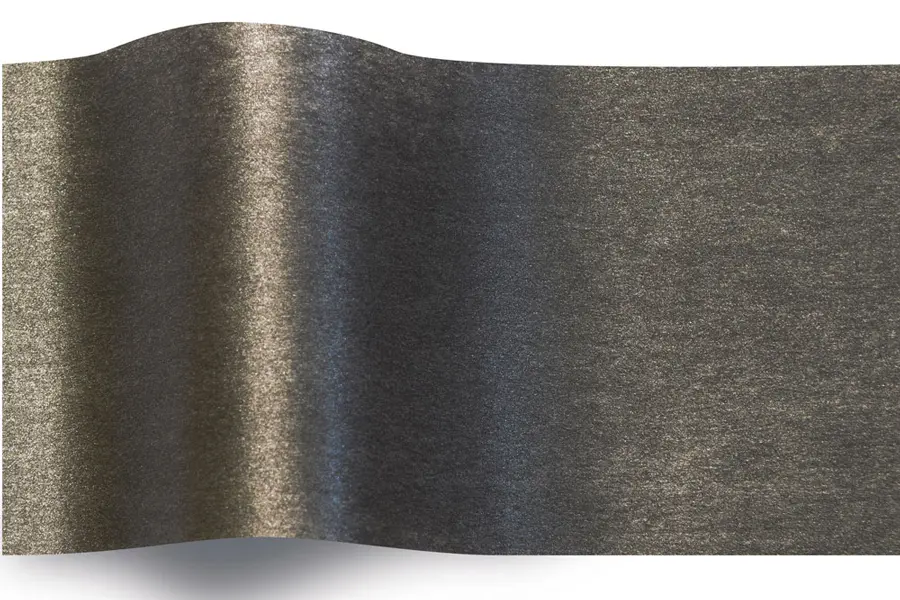 20W x 30L, Metallic Colored Tissue, Antique Silver