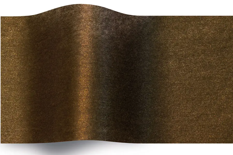 20W x 30L, Metallic Colored Tissue, Antique Gold