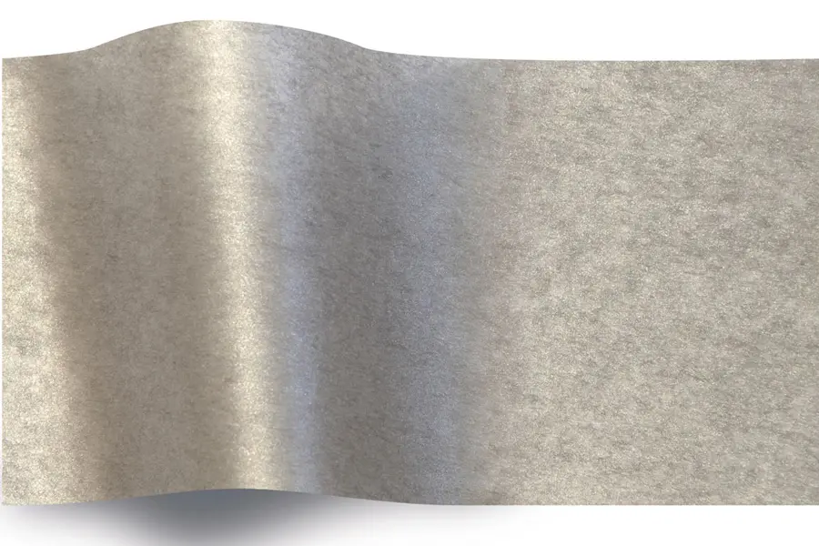 20W x 30L, Pearlesence Tissue Paper, Pearl Pewter