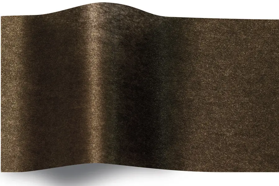 20W x 30L, Pearlesence Tissue Paper, Pearl Black Brass