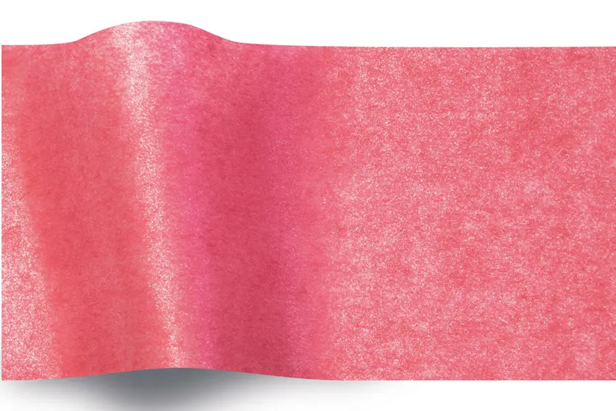 20W x 30L, Pearlesence Tissue Paper, Pearl Cerise