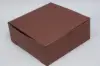 10L x 10W x 4H, Chocolate Cocoa Brown Bakery Boxes