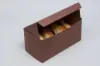 8L x 4W x 4H, Chocolate Cocoa Brown Bakery Boxes