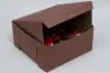 8L x 8W x 4H, Chocolate Cocoa Brown Bakery Boxes