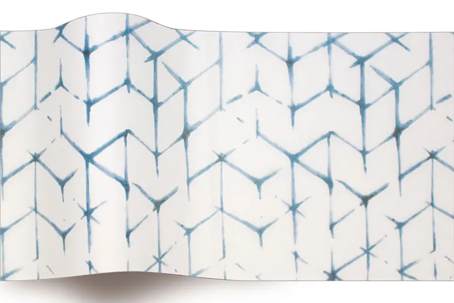 20W x 30L, Everyday Styled Tissue, Shibori