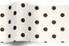 20W x 30L, Everyday Styled Tissue, Black Dots/White