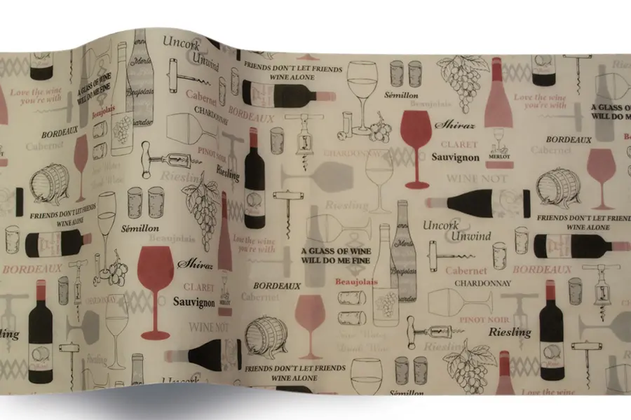 20W x 30L, Everyday Styled Tissue, Wine Not