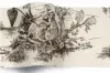 20W x 30L, Everyday Styled Tissue, Black Toile