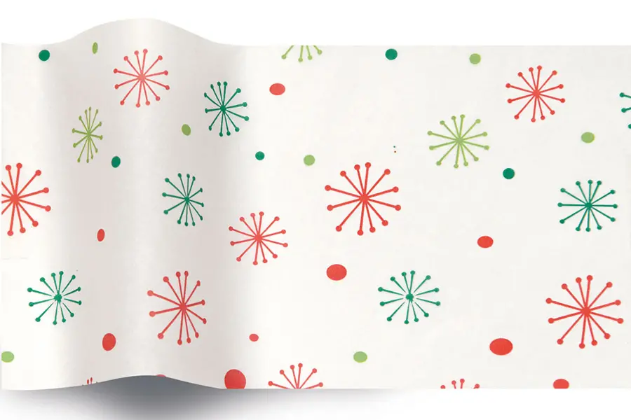 20W x 30L, Christmas and Valentines Style Tissue, Seasons Greetings