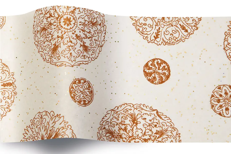 20W x 30L, Gemstone Sparkle Tissue Paper, Gemstone Medallions