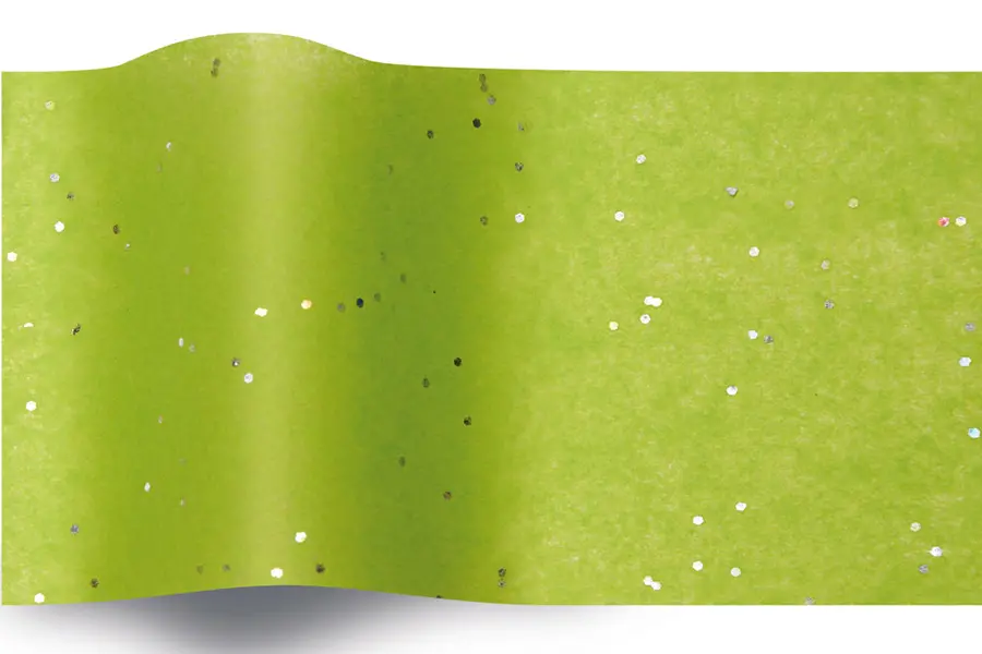 20W x 30L, Gemstone Sparkle Tissue Paper, Gemstone Peridot