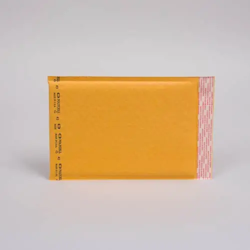 6W x 9H, Self-Seal Bubble Cushioned Mailers, Apricot