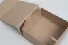 8L x 8W x 3H, Brown Kraft Magnetic Gift Boxes, Natural Kraft