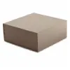 10L x 10W x 4H, Brown Kraft Magnetic Gift Boxes, Natural Kraft