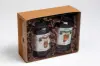 5-7/8W x 7-7/8L x 3-1/8H, Clear Lids, Ribbed Kraft