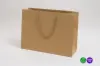 16W x 6D x 12H, Kraft Eurotote Bags with Rope Handles