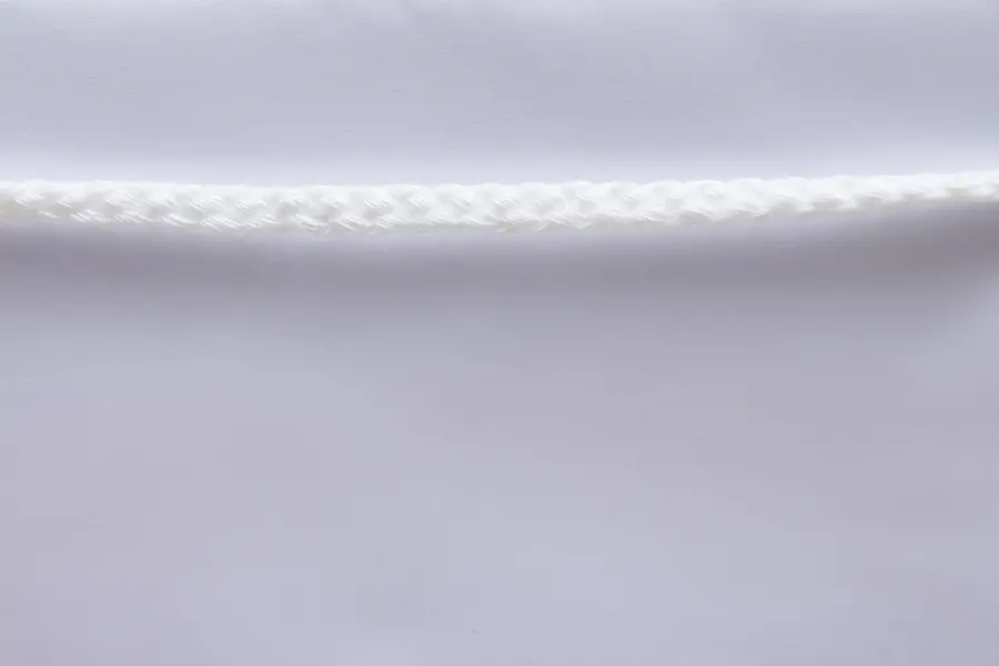 8W x 4D x 10H, White Kraft Eurototes with Rope Handles
