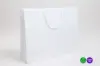 20W x 6D x 16H, White Kraft Eurototes with Rope Handles