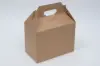 5L x 8-7/8W x 6-3/4H, Everyday Gable Boxes, Natural Kraft