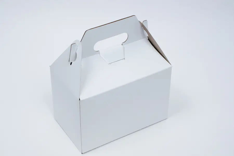 5L x 8-7/8W x 6-3/4H, Everyday Gable Boxes, White