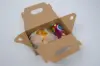5L x 8-7/8W x 3-1/2H, Everyday Gable Boxes, Natural Kraft