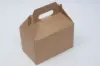 5L x 9-1/2W x 5H, Everyday Gable Boxes, Natural Kraft
