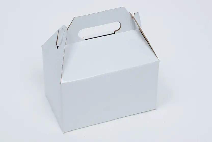 4L x 2-1/2W x 2-1/2H, Everyday Gable Boxes, White