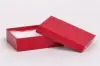 5L x 6W x 1H, 2-Piece Set-Up Jewelry Boxes w/Fiber Insert, Cherry Red