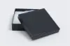 3-1/2L x 3-1/2W x 1H, 2-Piece Set-Up Jewelry Boxes w/Fiber Insert, Black Semi-Gloss