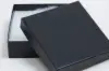 3-1/2L x 3-1/2W x 1-1/2H, 2-Piece Set-Up Jewelry Boxes w/Fiber Insert, Black Semi-Gloss
