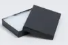 5-1/2L x 8W x 1-1/4H, 2-Piece Set-Up Jewelry Boxes w/Fiber Insert, Black Semi-Gloss