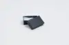 2-1/2L x 1-1/2W x 7/8H, 2-Piece Set-Up Jewelry Boxes w/Fiber Insert, Black Semi-Gloss
