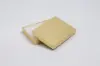 3-3/4L x 5-1/4W x 7/8H, Textured Two-Piece Jewelry Boxes, Gold Linen