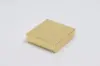 3-1/2L x 3-1/2W x 1H, Textured Two-Piece Jewelry Boxes, Gold Linen
