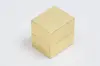 1-1/2L x 1-1/2W x 1-1/4H, Textured Two-Piece Jewelry Boxes, Gold Linen