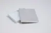 5L x 6W x 1H, Textured Two-Piece Jewelry Boxes, Silver Linen