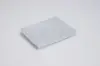 5L x 6W x 1H, Textured Two-Piece Jewelry Boxes, Silver Linen