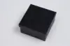 3-1/2L x 3-1/2W x 2H, 2-Piece Set-Up Jewelry Boxes w/Fiber Insert, Black Swirl