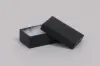 2-1/2L x 1-1/2W x 7/8H, 2-Piece Set-Up Jewelry Boxes w/Fiber Insert, Black Pinstripe