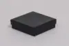 3-1/2L x 3-1/2W x 1H, 2-Piece Set-Up Jewelry Boxes w/Fiber Insert, Black Pinstripe