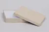 5L x 6W x 1H, 2-Piece Set-Up Jewelry Boxes w/Fiber Insert, Oatmeal Groove