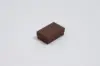 2-1/2L x 1-1/2W x 7/8H, Textured Two-Piece Jewelry Boxes, Cocoa
