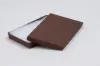 6L x 5W x 1H, Textured Two-Piece Jewelry Boxes, Cocoa